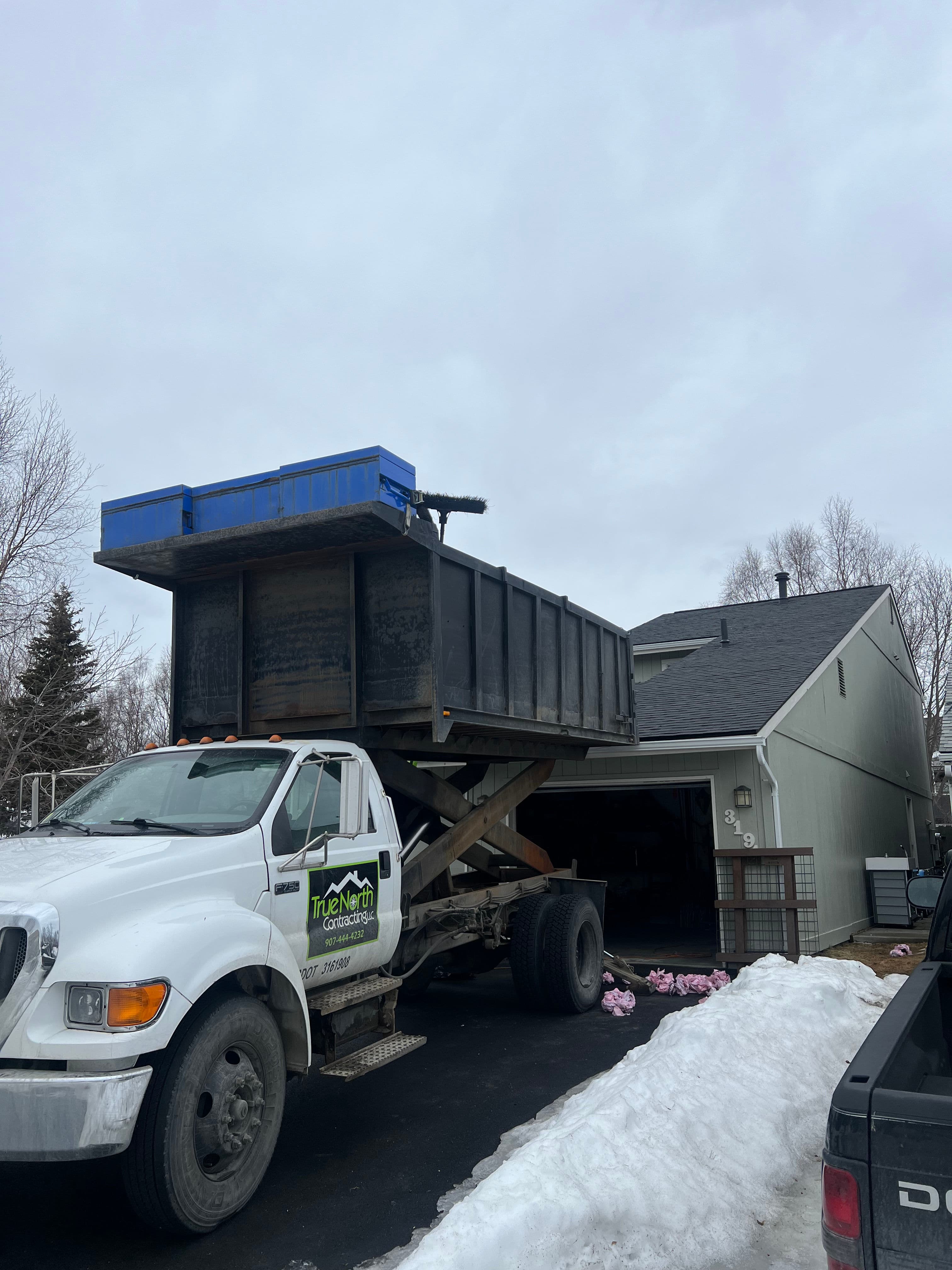 Project We Don't Let Snow Stop a Roofing Job image