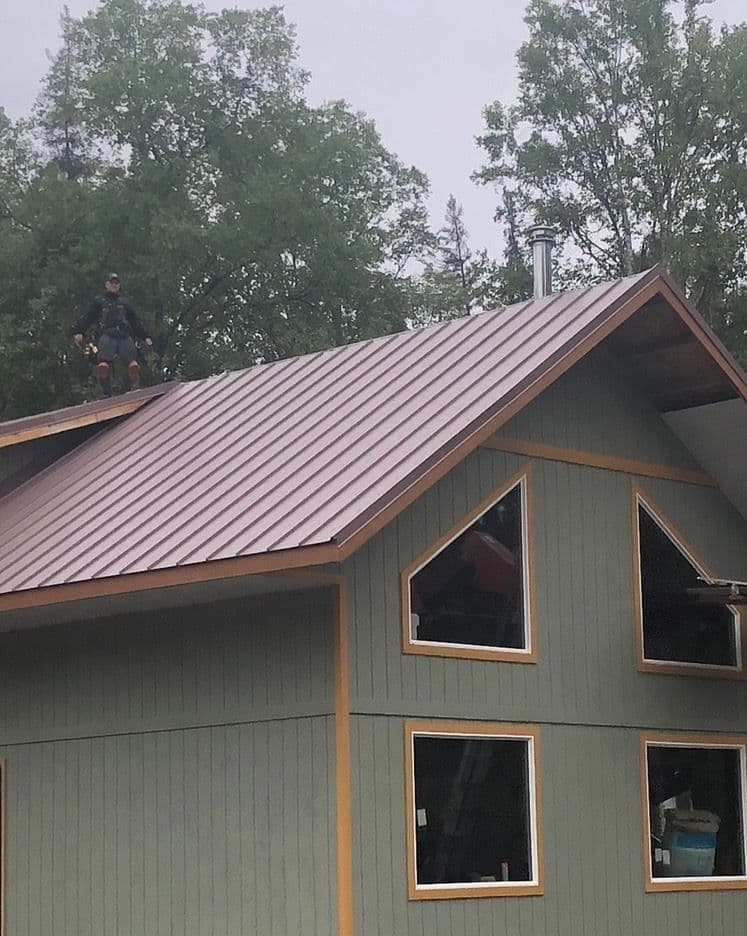 Custom Metal Roof and Fascia Installation